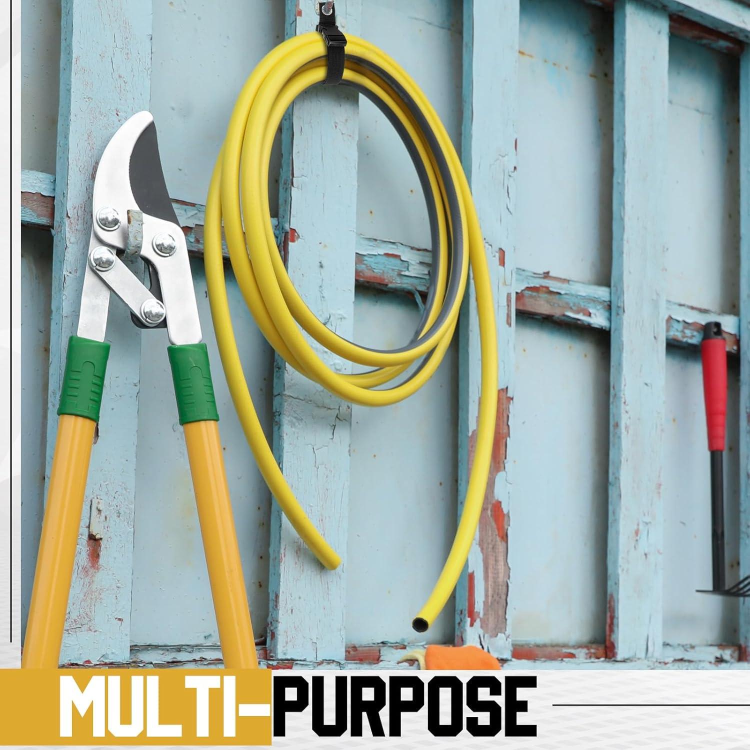 6 Soportes Organizador de Cables Ajustables Wowangce 43 cm