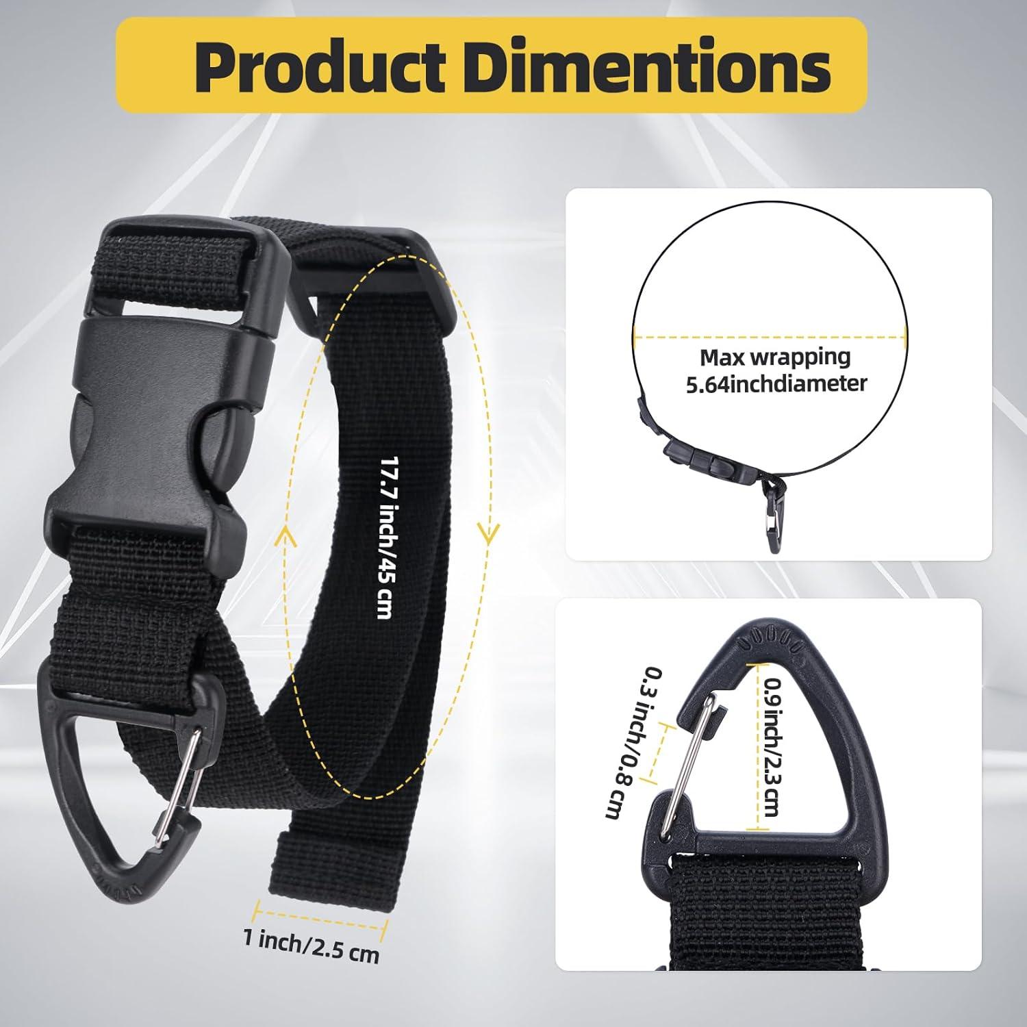 Organizador de Cables de Extensión Oppeeye 45 cm - 12 Piezas