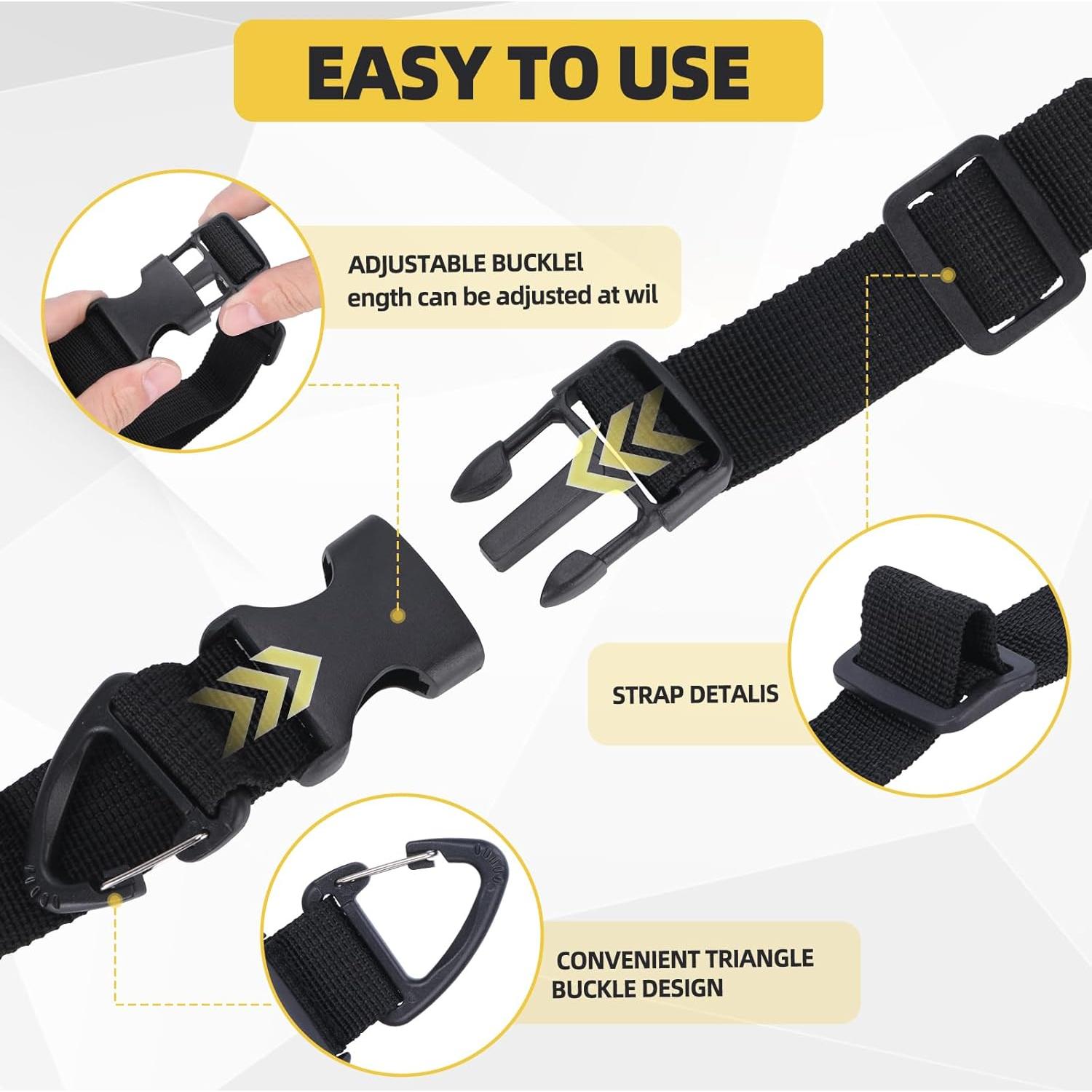 Organizador de Cables de Extensión Oppeeye 45 cm - 12 Piezas