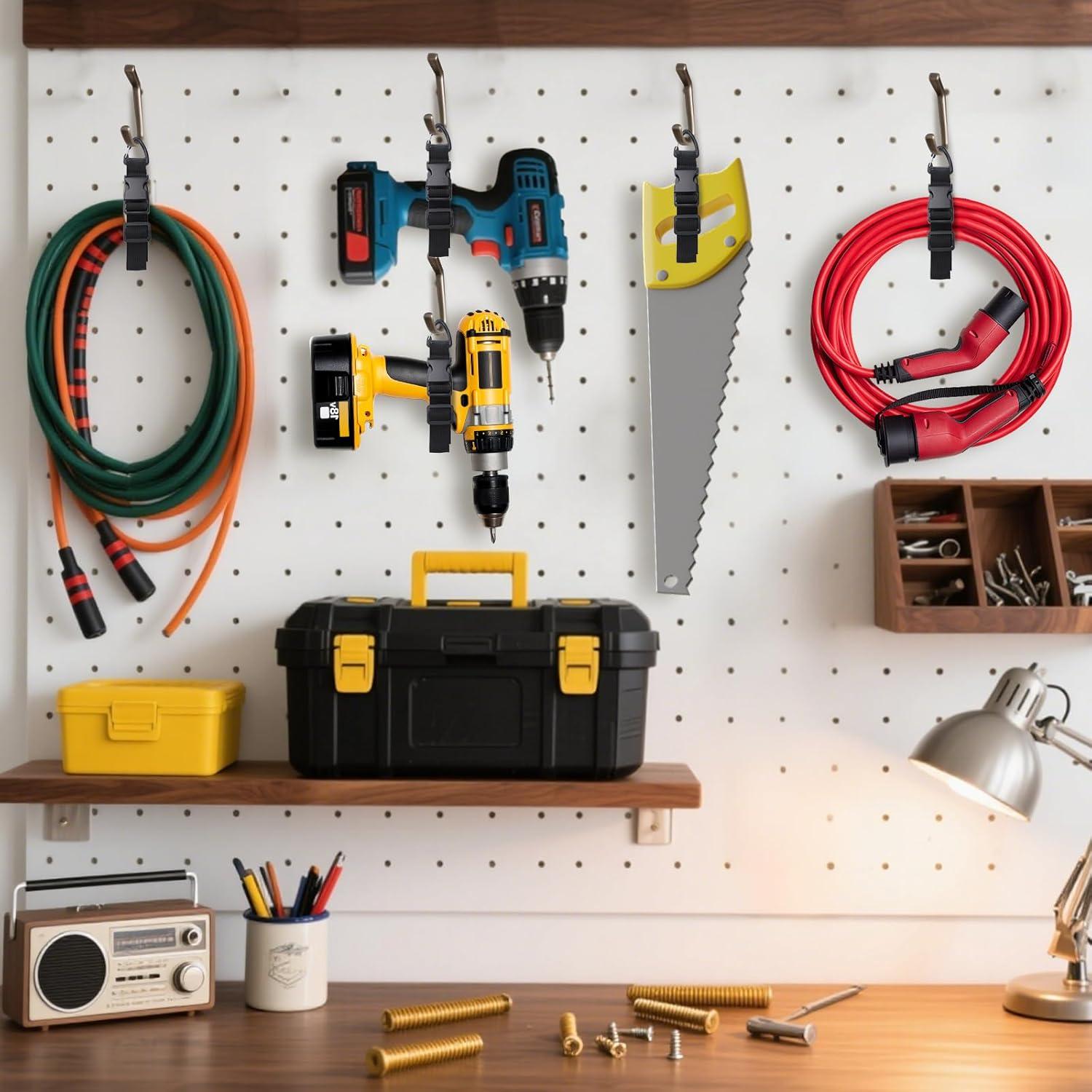 Organizador de Cables de Extensión Oppeeye 45 cm - 12 Piezas