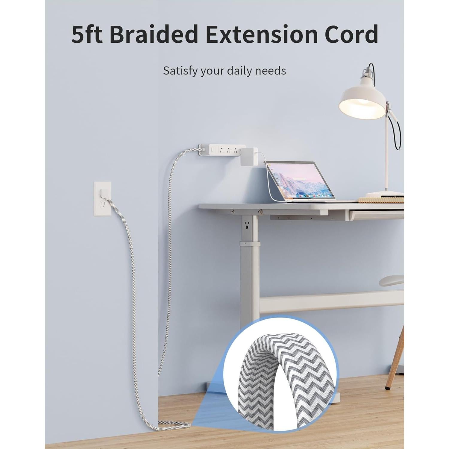 Regleta de Enchufes Power Strip DingYi 12 Salidas 1.52m