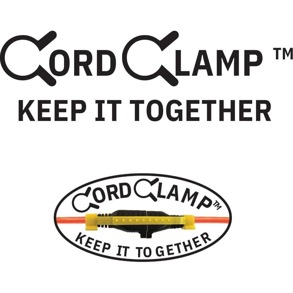 Paquete de 3 Clamps Universales CordClamp para Cables