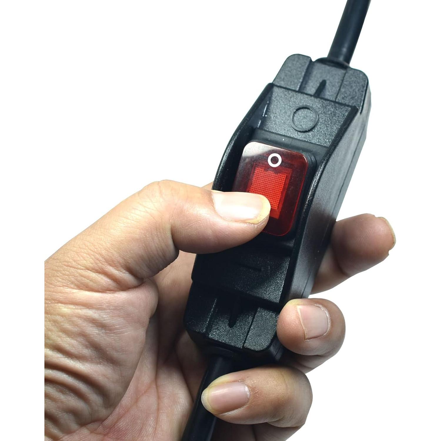 Cable de Extensión 40CM 14AWG FILSHU con Interruptor IP55