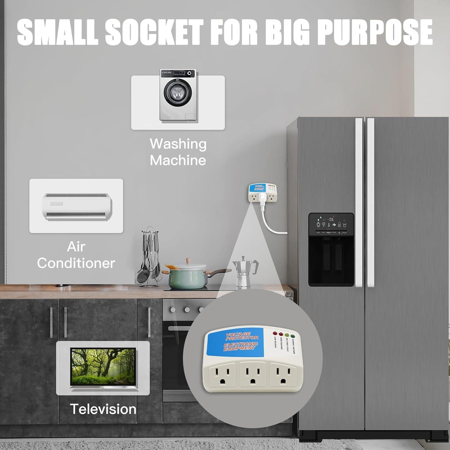 Protector de Sobretensión BSEED 4 Salidas 120V 1875W