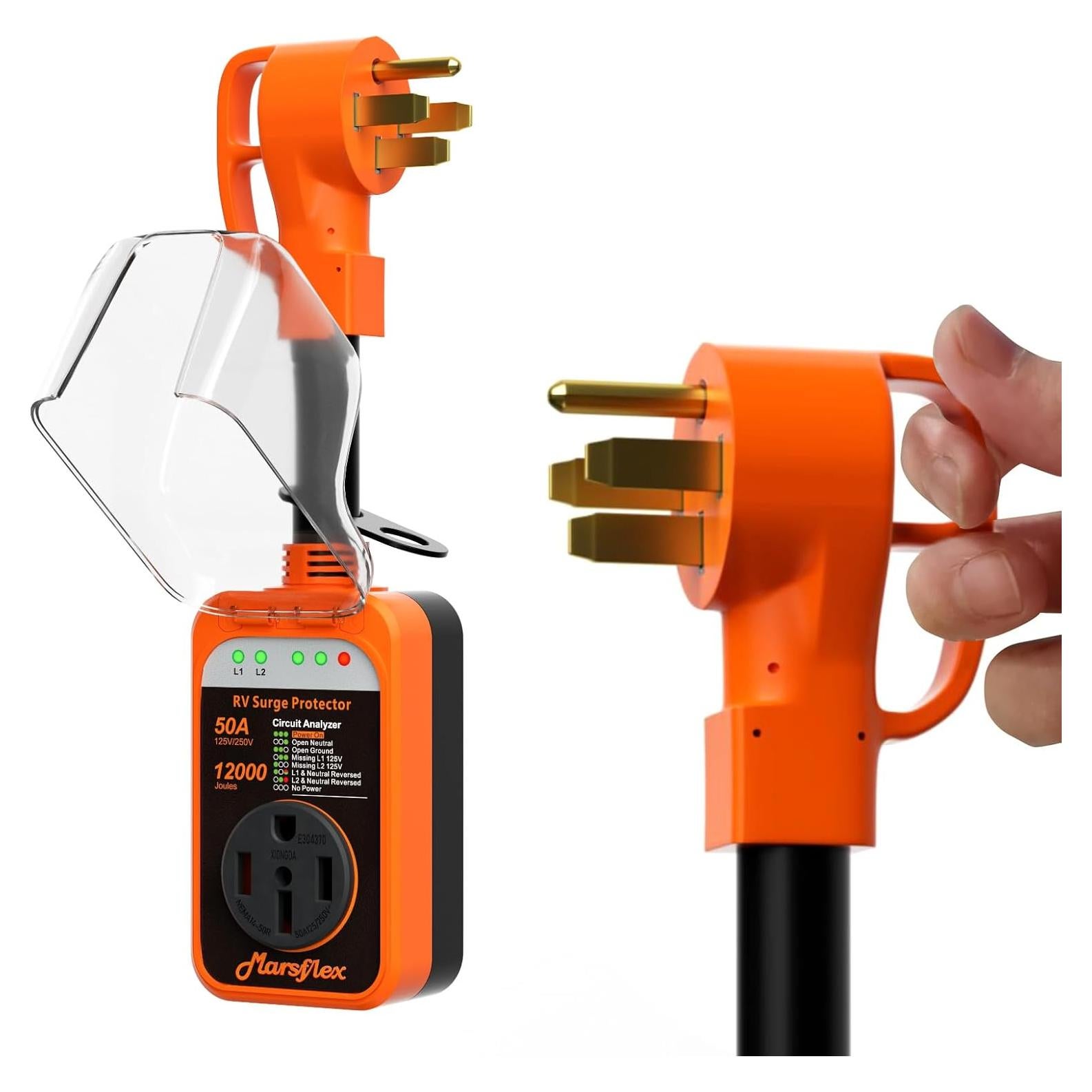 Protector de Sobretensión Marsflex RV 50A 12000J Impermeable