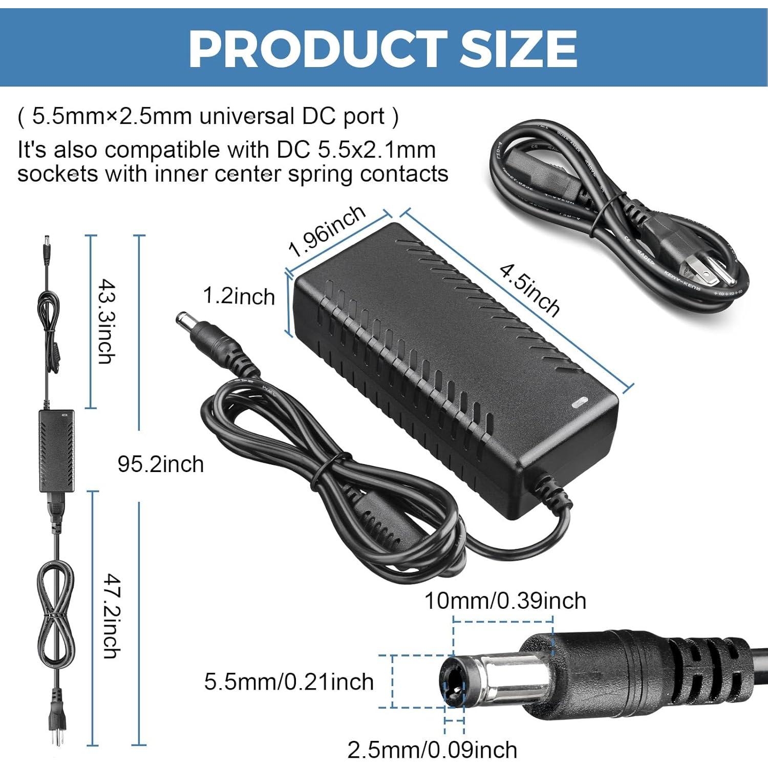 Adaptador de corriente 12V 4A HPMN 48W AC/DC 5.5x2.5mm