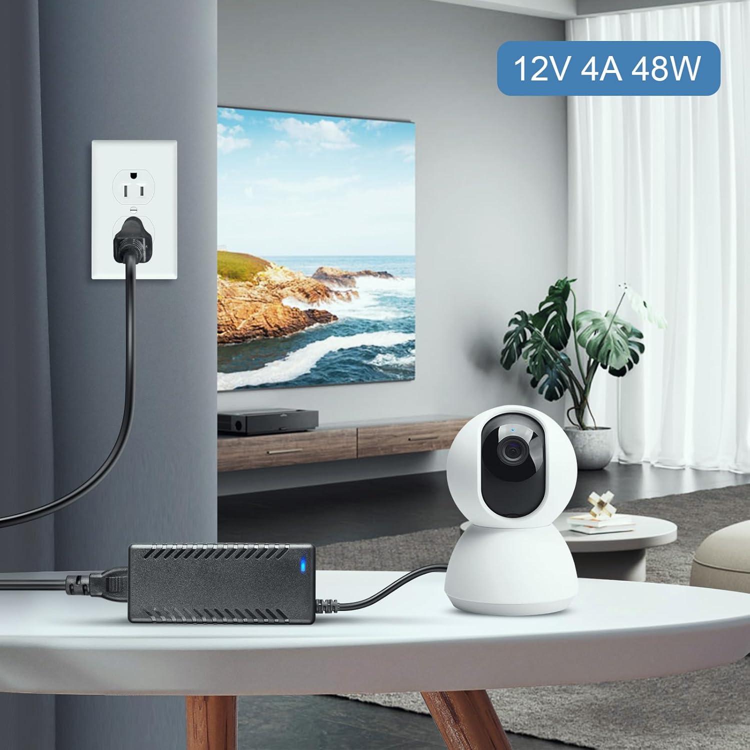 Adaptador de corriente 12V 4A HPMN 48W AC/DC 5.5x2.5mm