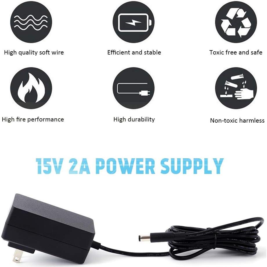 Cargador Adaptador AC-DC Maxson 15V 2A 30W Universal