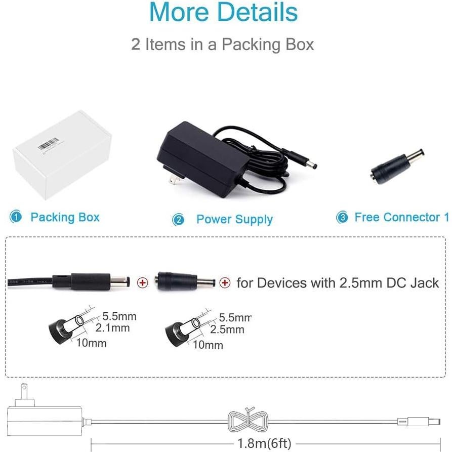 Cargador Adaptador AC-DC Maxson 15V 2A 30W Universal