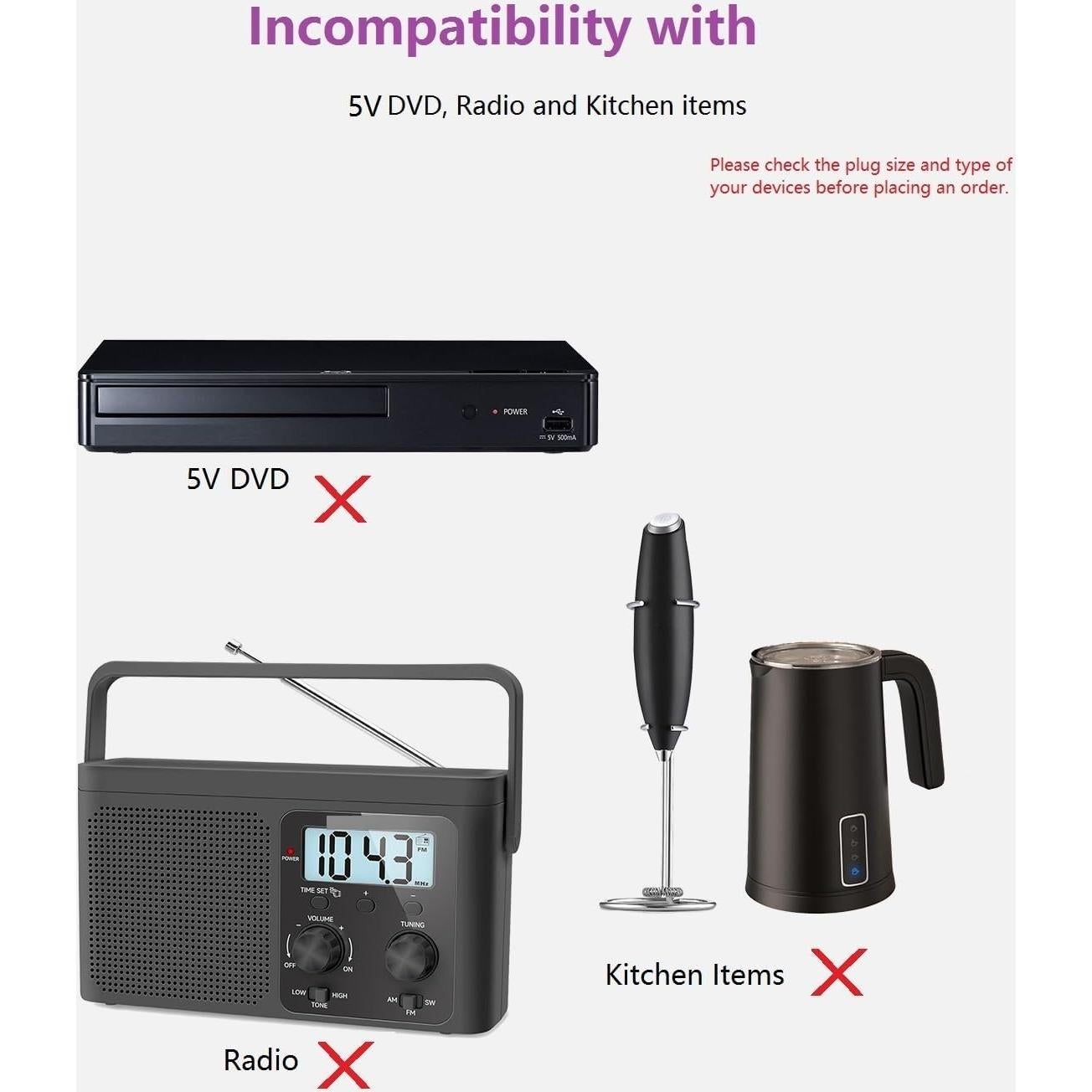 Fuente de Alimentación 12V 2A Anrytech Adaptador AC/DC