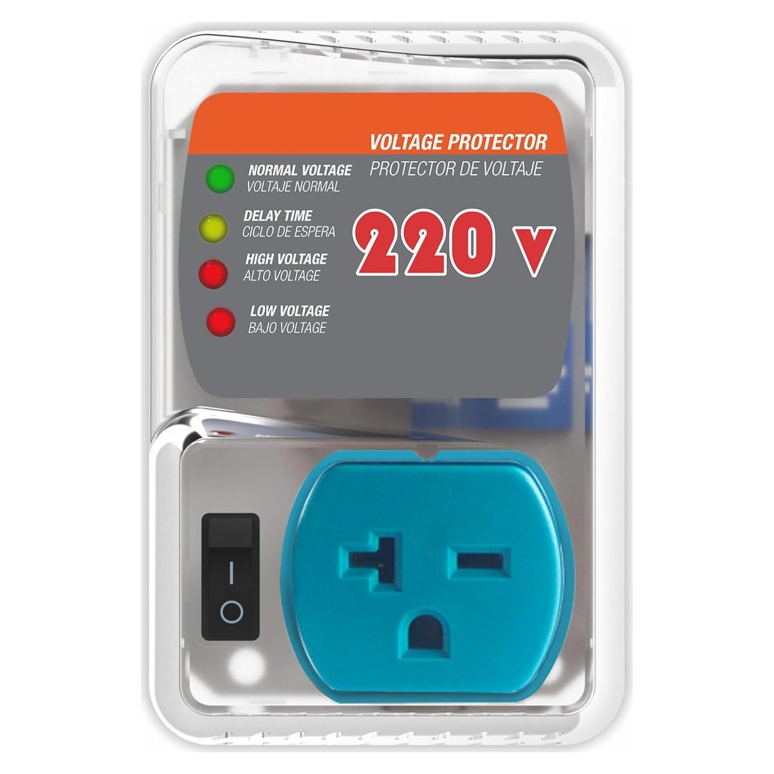 Protector Sobretensiones 20A GIDEON 220V 4400W Ajustable