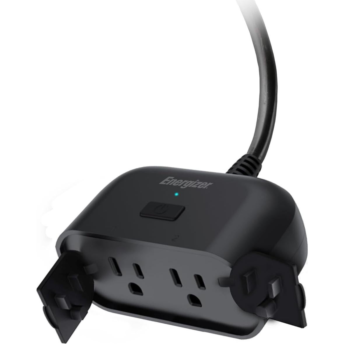 Enchufe Inteligente Energizer Wi-Fi Exterior 2 Salidas Controladas