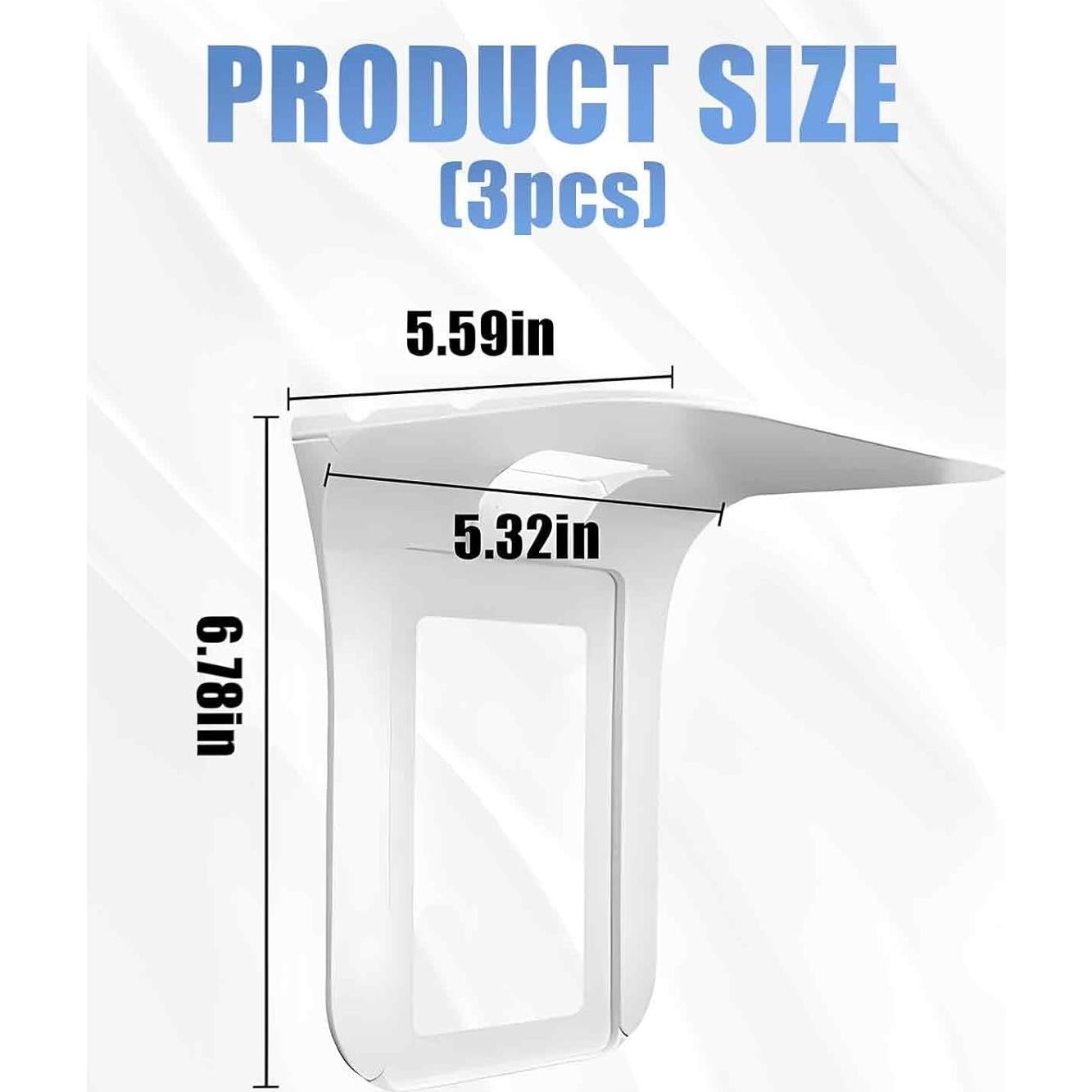 Estante de Enchufe Gaahkai SL064 - 3 Paquetes, 17x15 cm