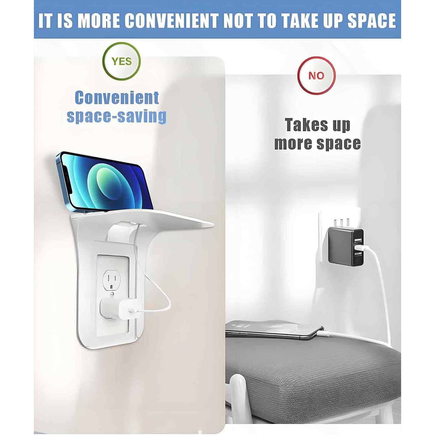 Estante de Enchufe Gaahkai SL064 - 3 Paquetes, 17x15 cm