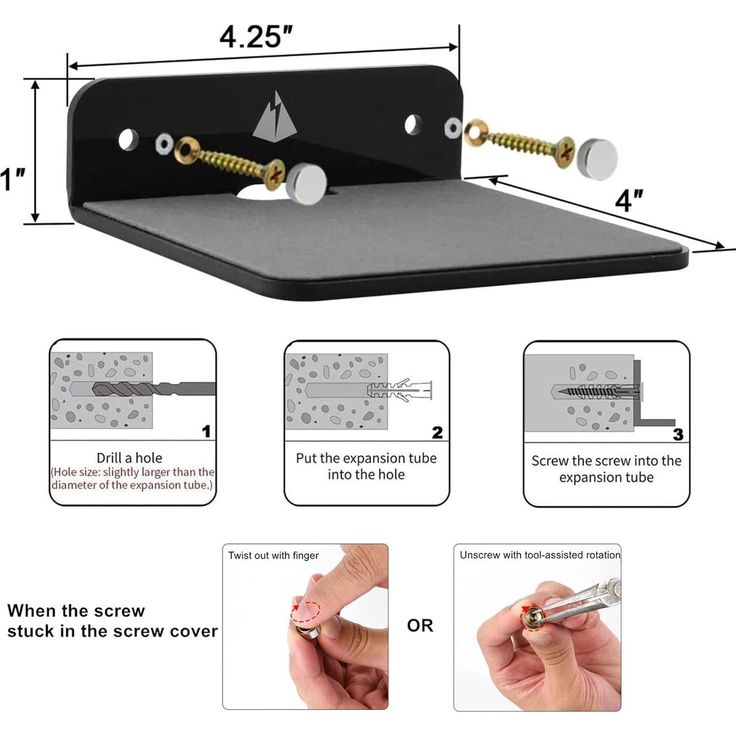Soporte de Estante de Pared TXEsign para Altavoces Pequeños