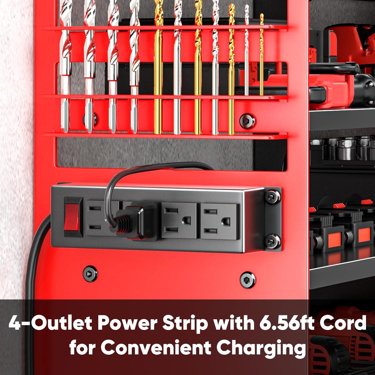 Organizador de Herramientas POKIPO Grande con Estación de Carga