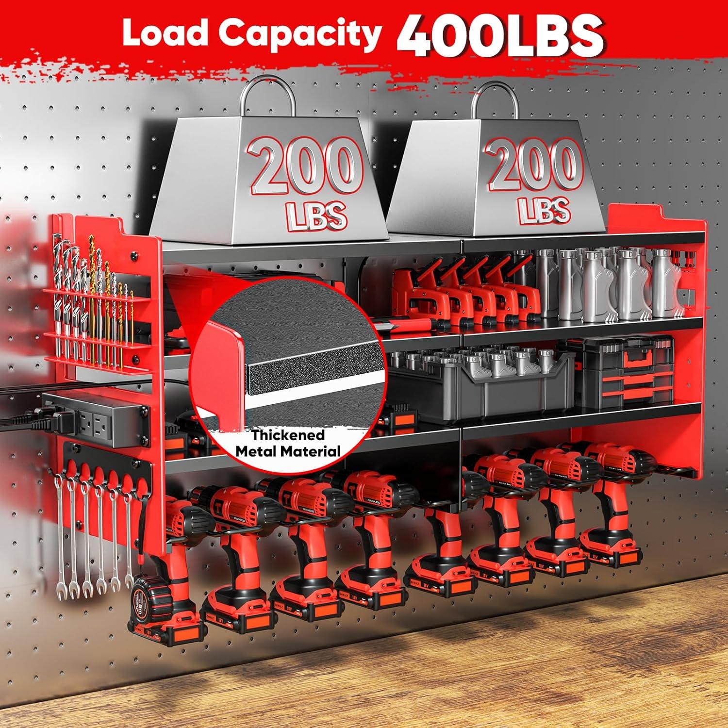 Organizador de Herramientas POKIPO Grande con Estación de Carga