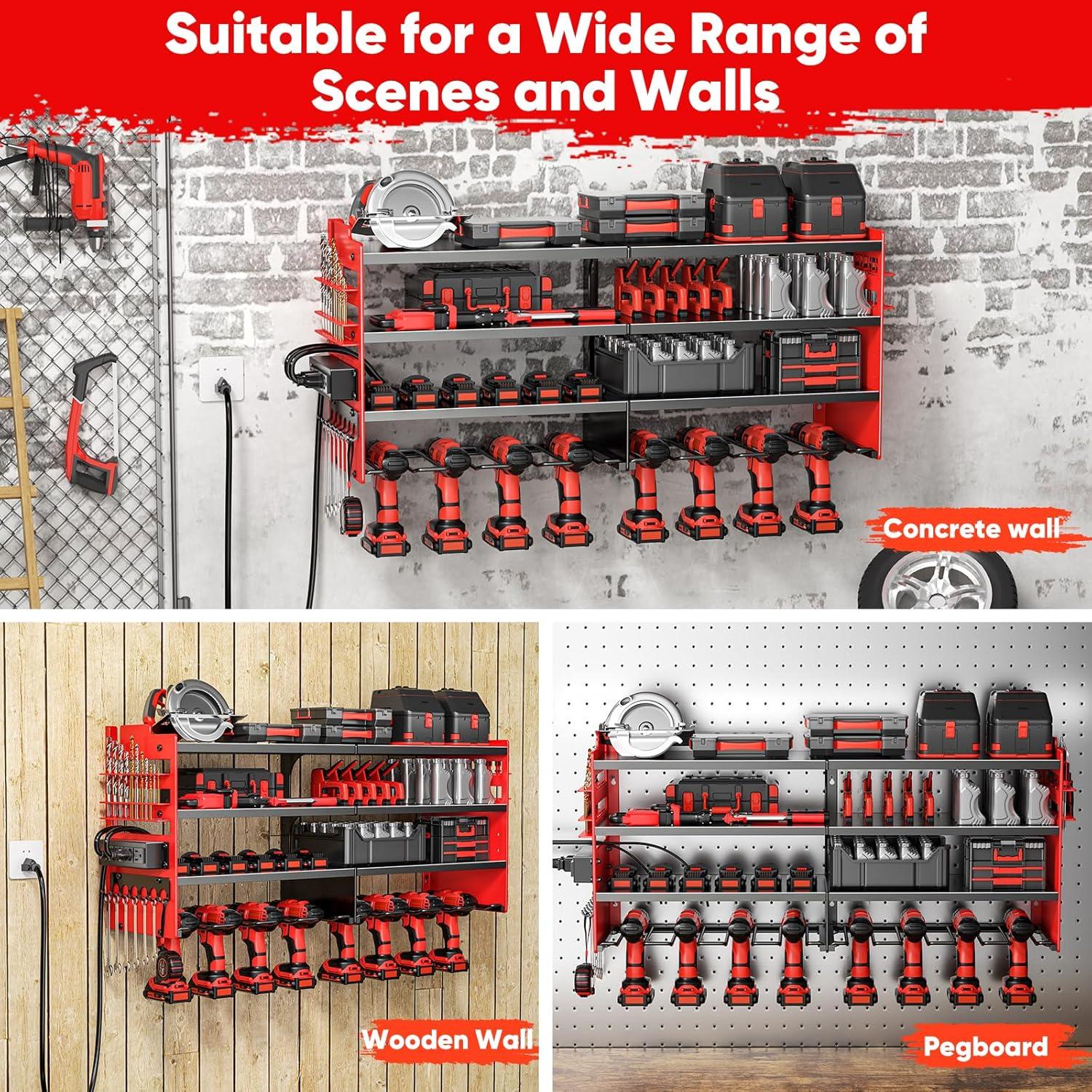Organizador de Herramientas POKIPO Grande con Estación de Carga