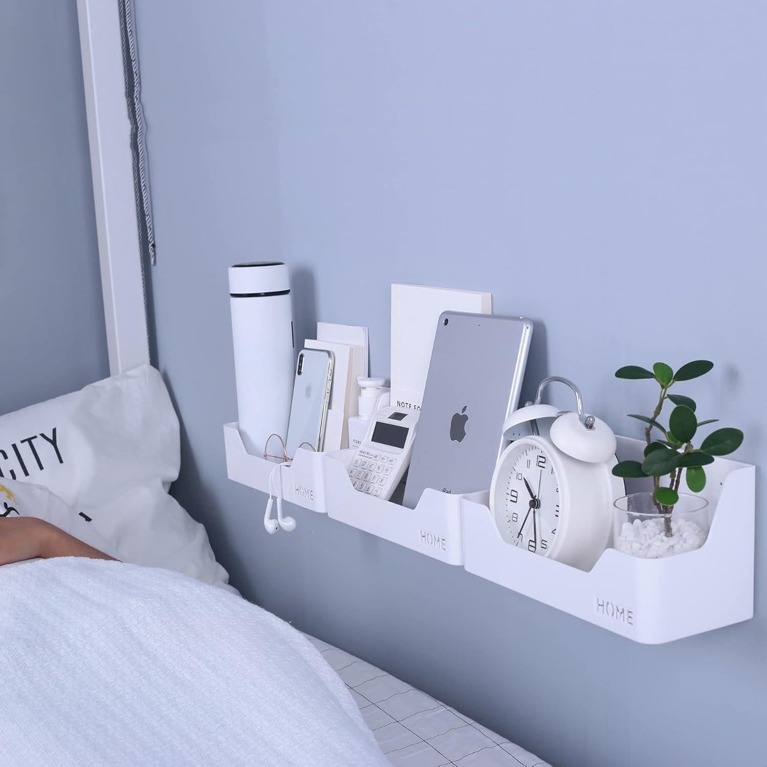 Estante de Noche Adhesivo MATIMASU - Organizador Pared 24x10 cm