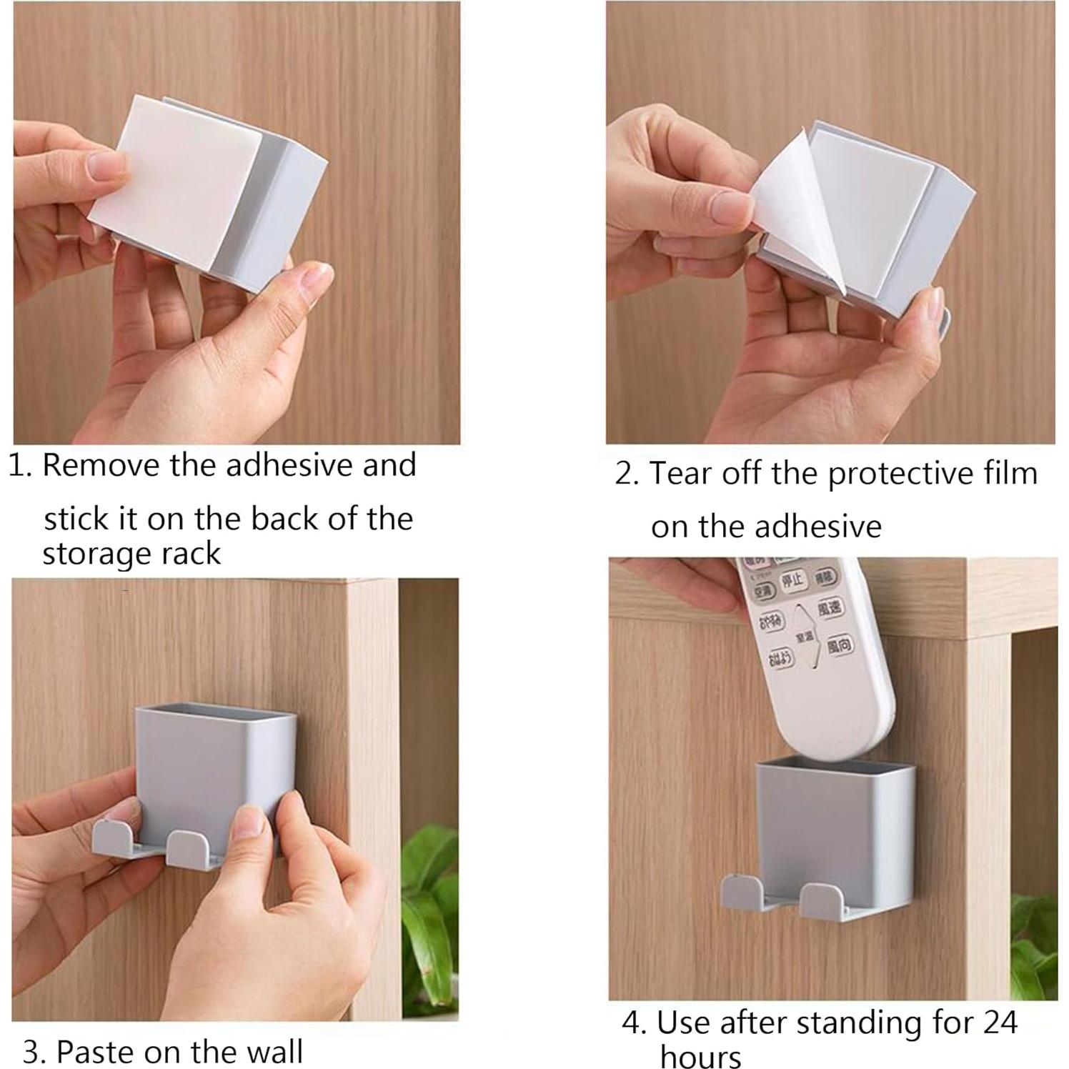 Soporte de Teléfono Montaje en Pared GTian - 2 Piezas Adhesivo