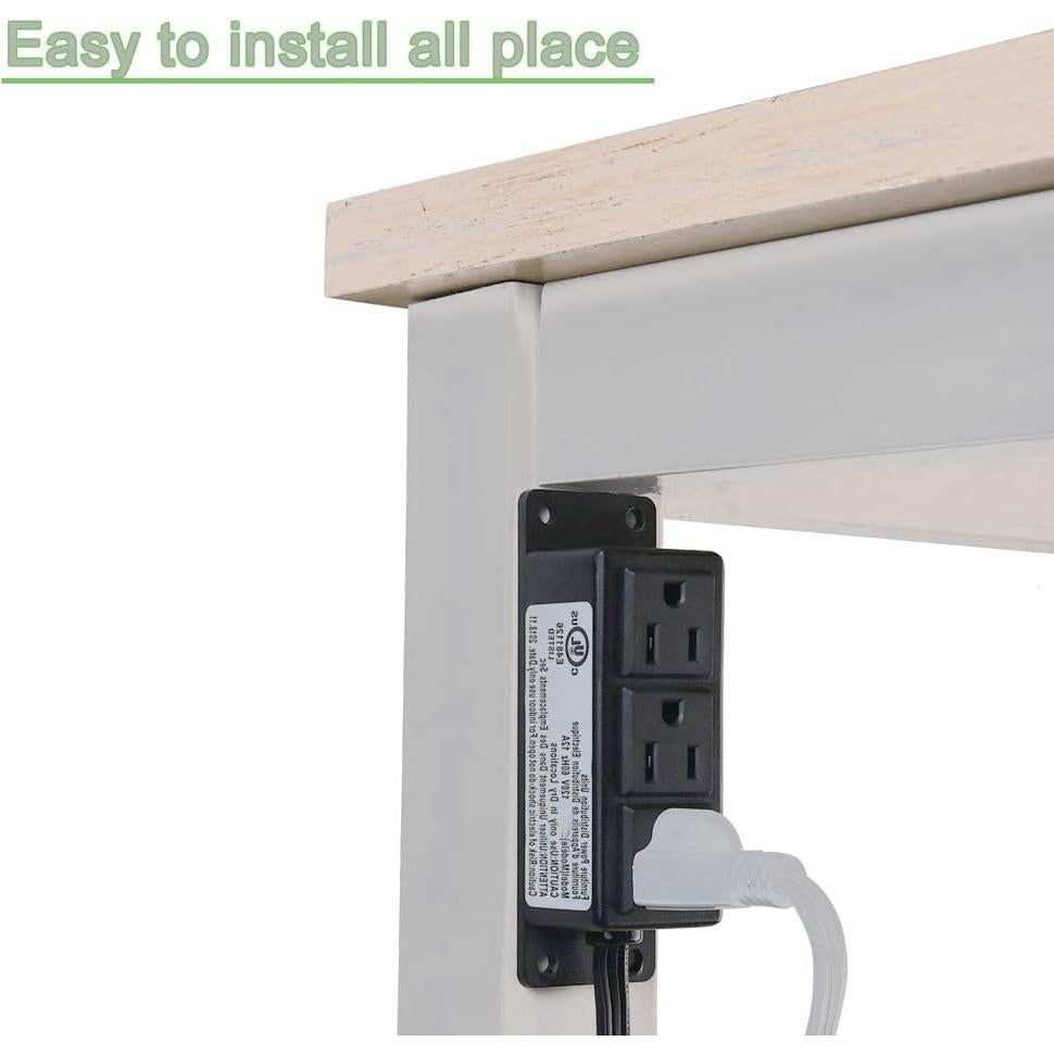 Regleta de Alimentación 3 Salidas AC 4 LEAF A03 Montable