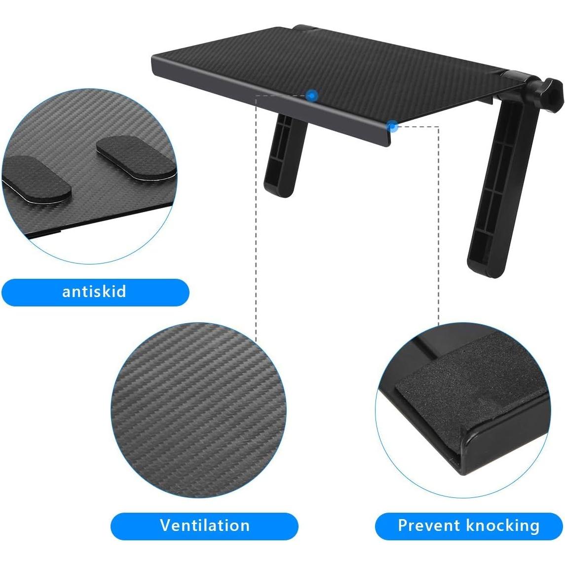 Estante Superior AHIER 33 cm para TV Montada en Pared - Negro