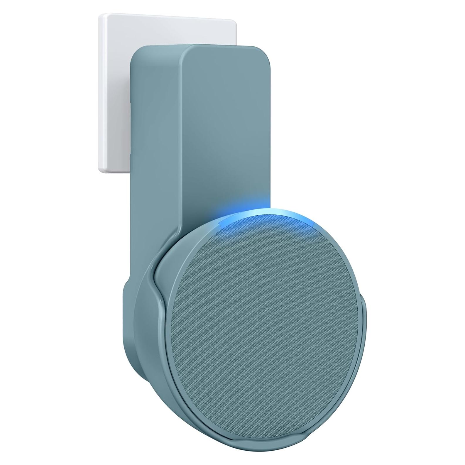 Soporte de Pared Maxonar Pop Verde - Sin Taladros, Oculta Cable