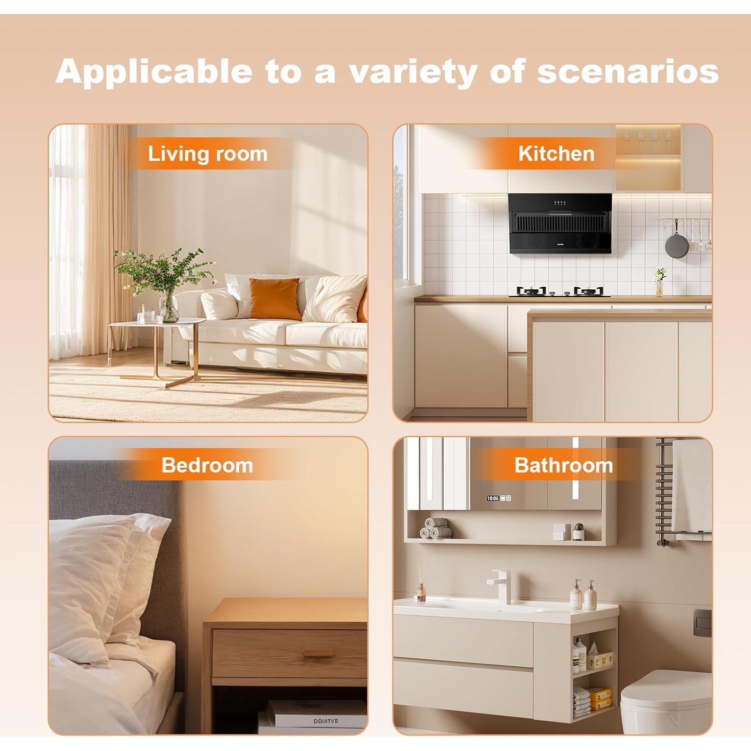 Extensor de Enchufe Oviitech 6 Salidas 4USB Cargador 4.5A