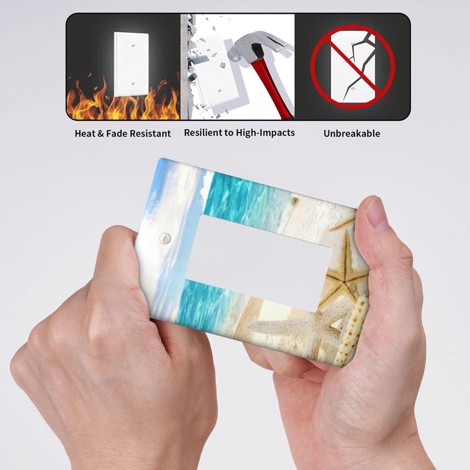 Placa de Pared Decorativa OLIEYFU Rocker Individual Playa