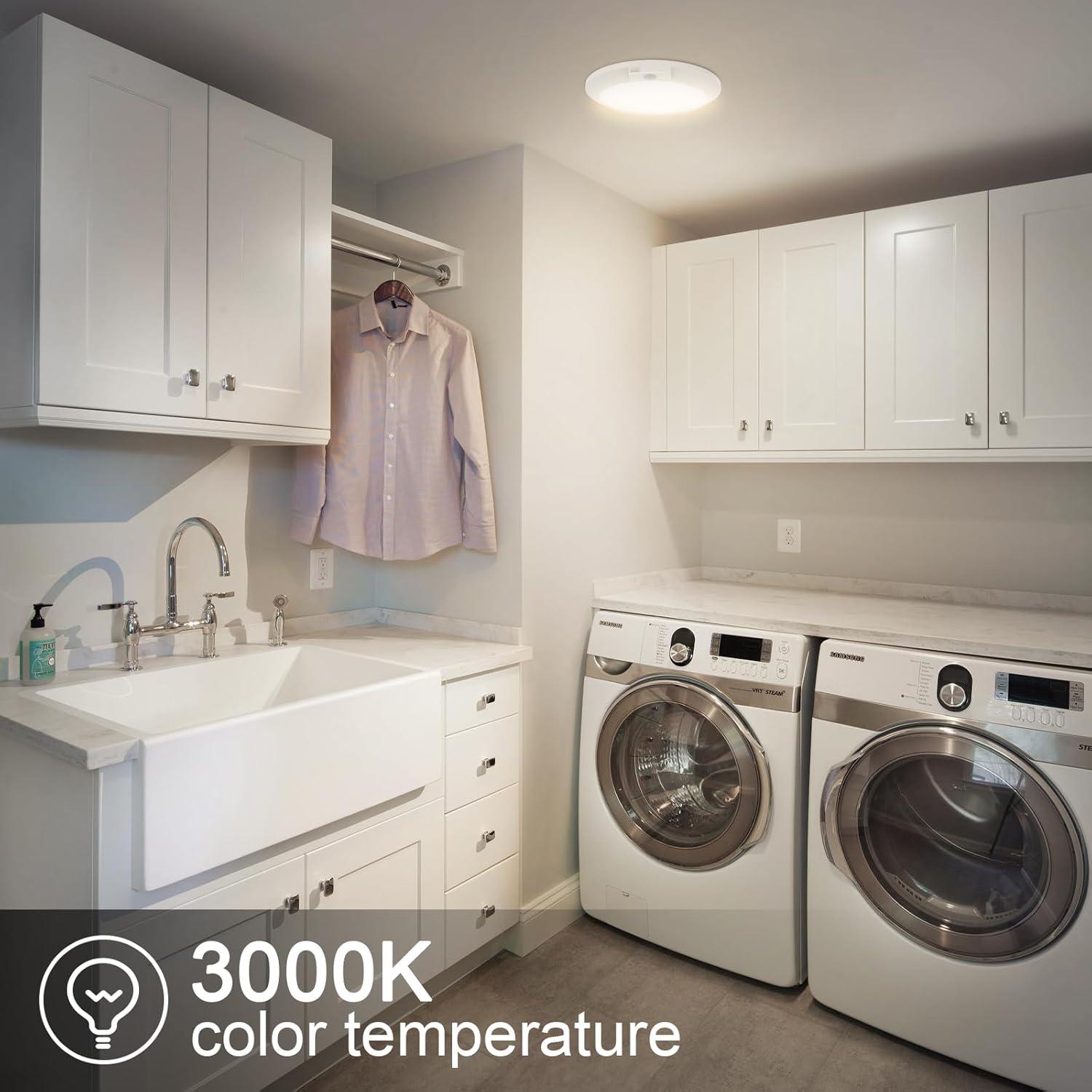 Luz de Techo LED Sofiton 14W 3000K con Sensor de Movimiento