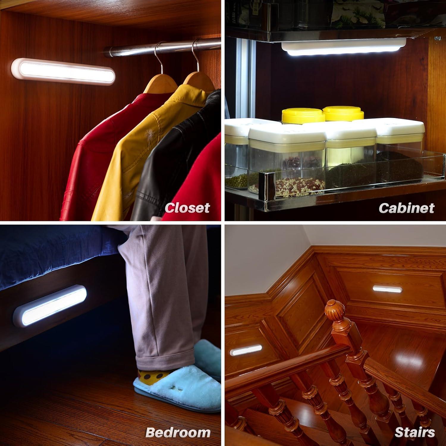 Luz LED Sensorial de Movimiento 11" Adherible - Paquete de 2