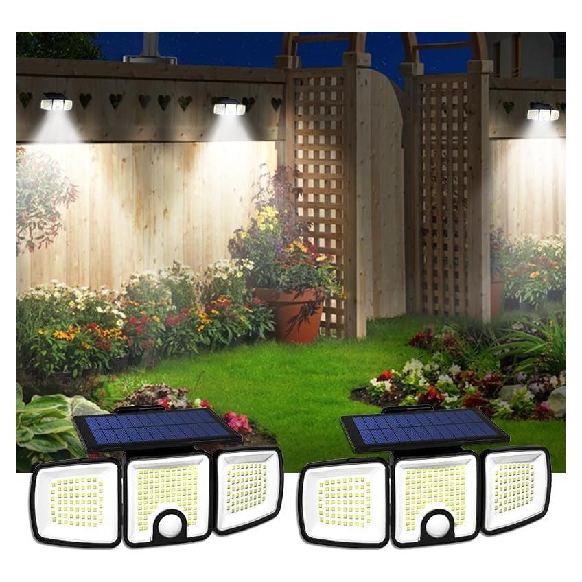Luces Solares LED LUCISPIRA con Sensor de Movimiento 760LM