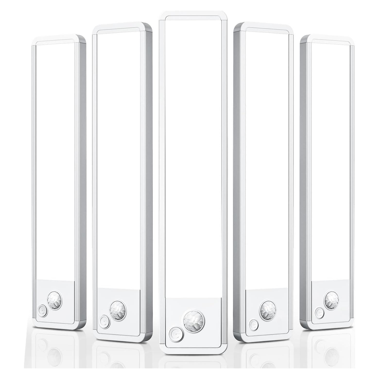 Luces LED Recargables con Sensor de Movimiento VOZUJI 20cm 5 Paquete