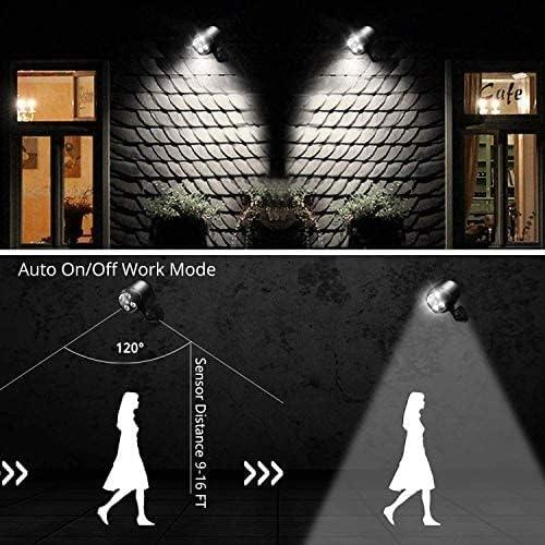 Luz de Sensor de Movimiento Yuyotrre 12W 600 Lúmenes Exterior