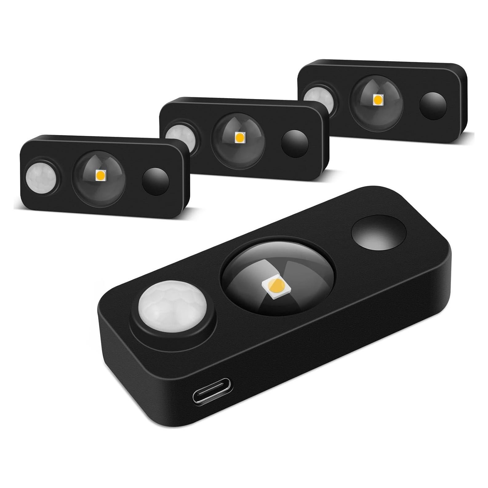 Luz Nocturna LED con Sensor de Movimiento LEDLampsWorld 4 Pzas