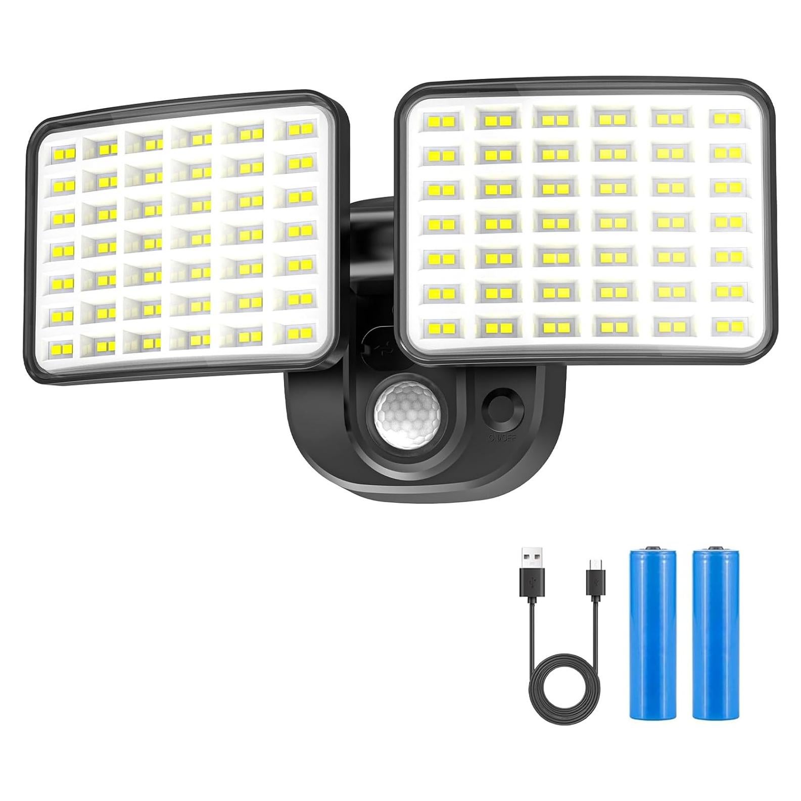 Luz de Movimiento Recargable YTKIH 2500LM/4000LM Inalámbrica