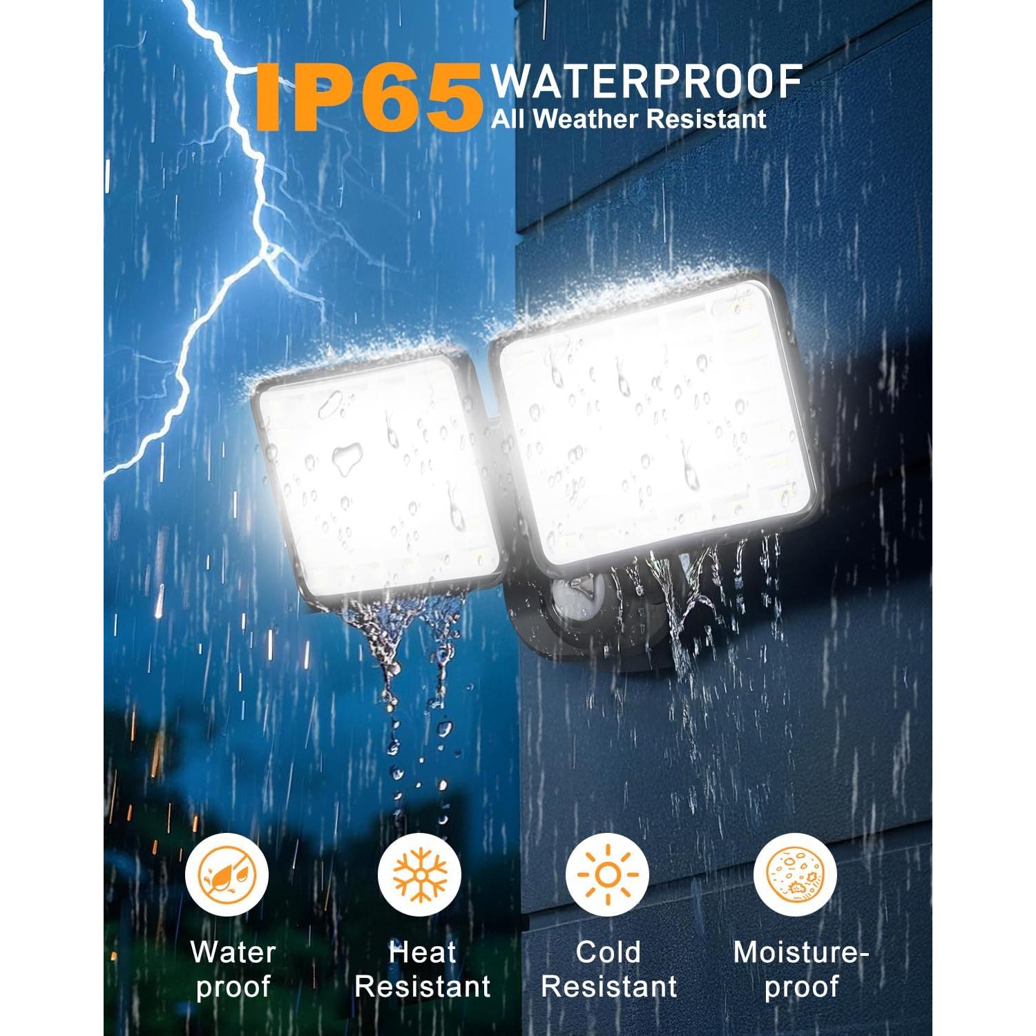 Luz de Movimiento Recargable YTKIH 2500LM/4000LM Inalámbrica