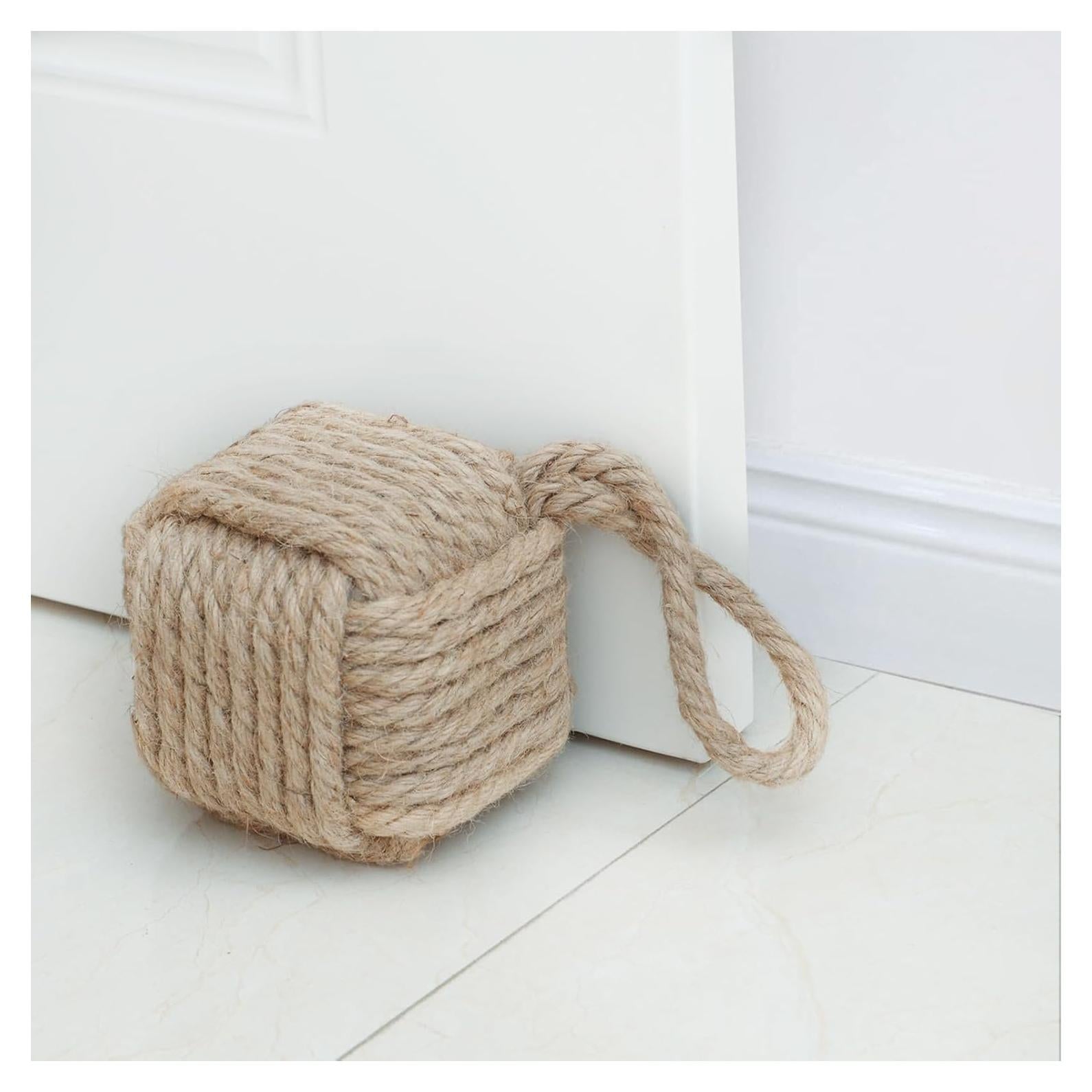 Detenedor de Puerta Marwood Nudo de Yute 12.7 cm Cuadrado