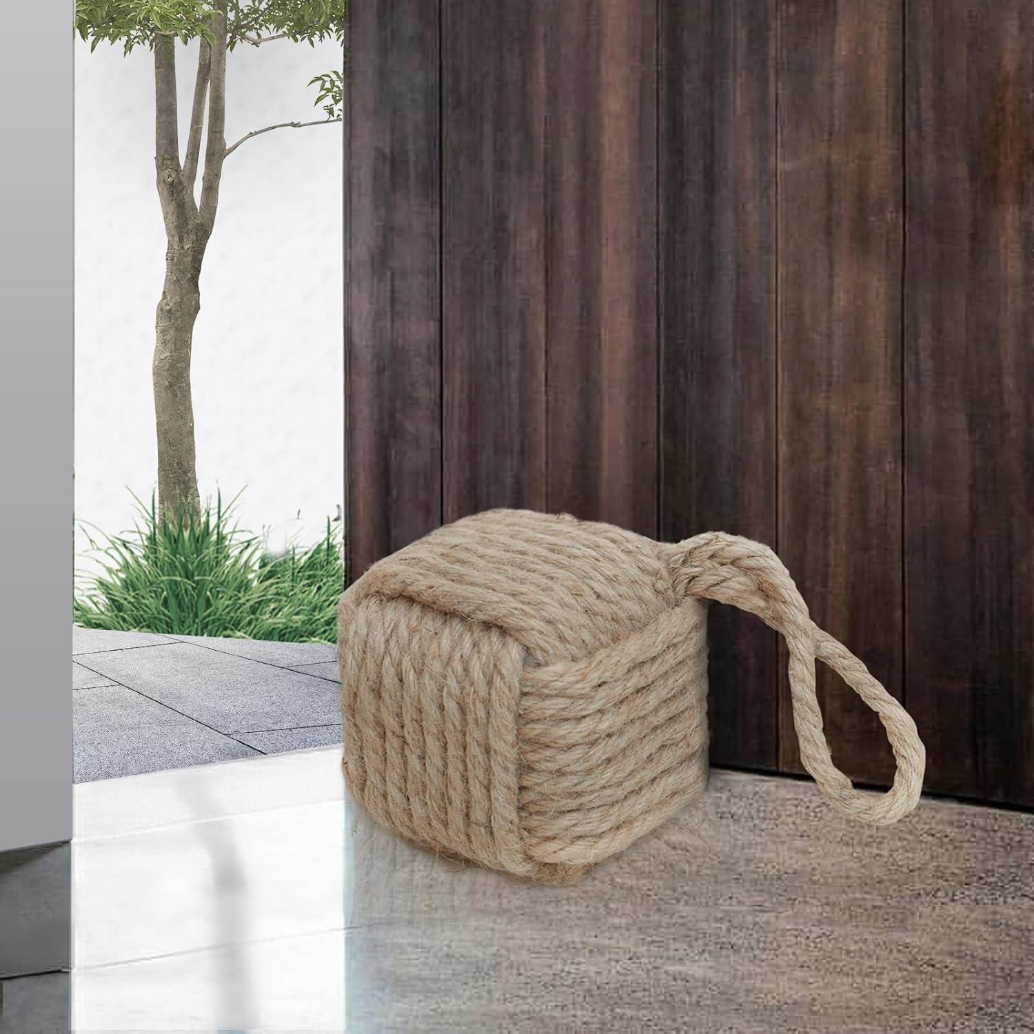 Detenedor de Puerta Marwood Nudo de Yute 12.7 cm Cuadrado