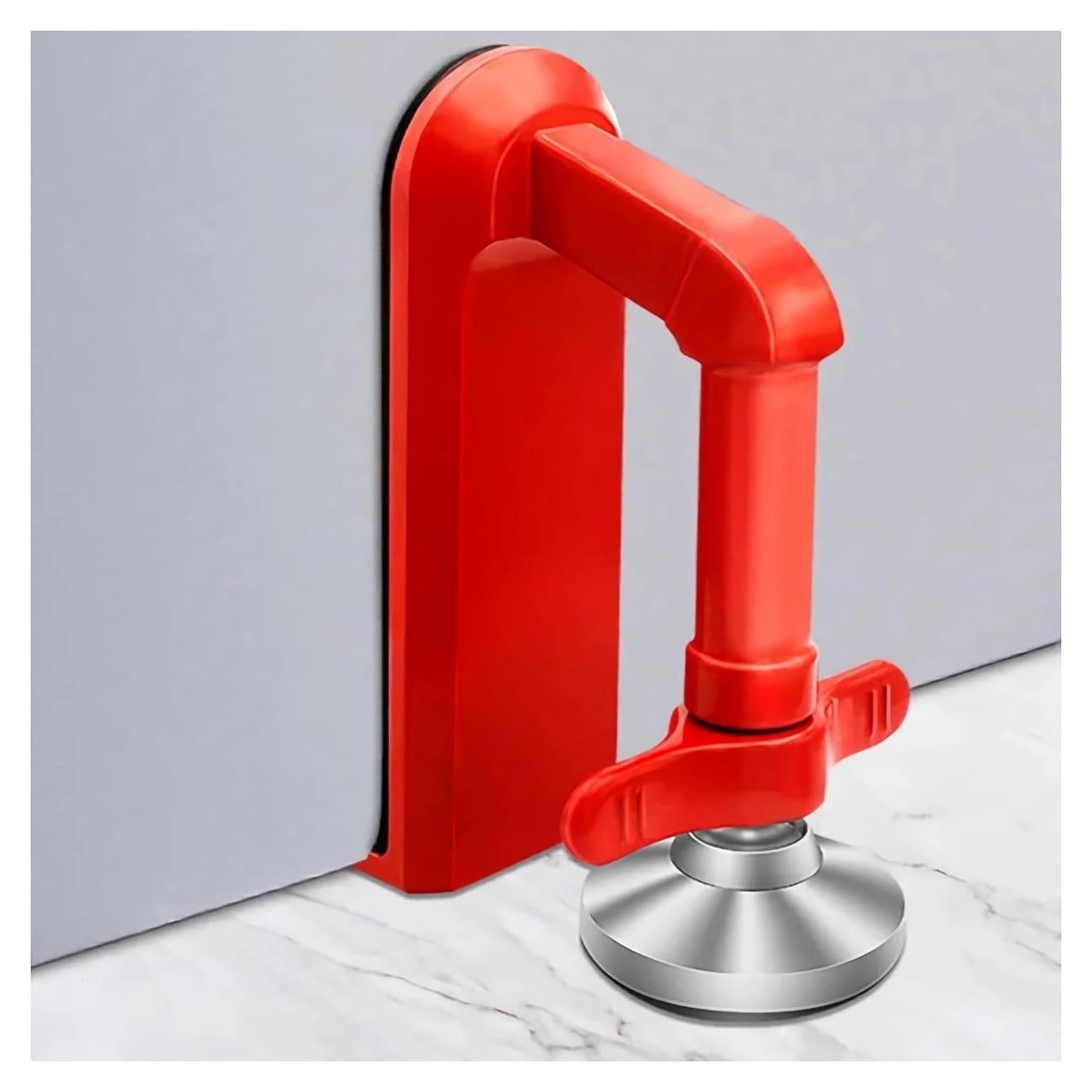 Topes de Puerta de Seguridad MIMIRACLE - Antirrobo Rojo