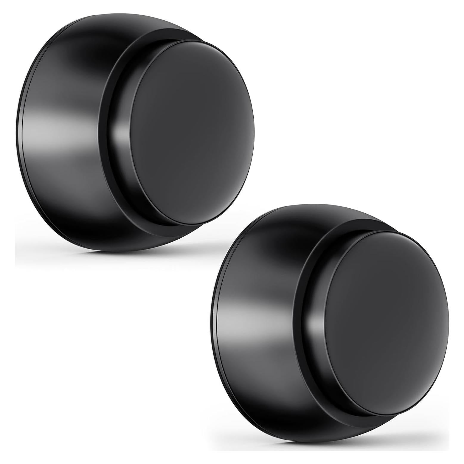 Protector de Pared para Puertas Sckeinwg 2PCS Silicona Negro