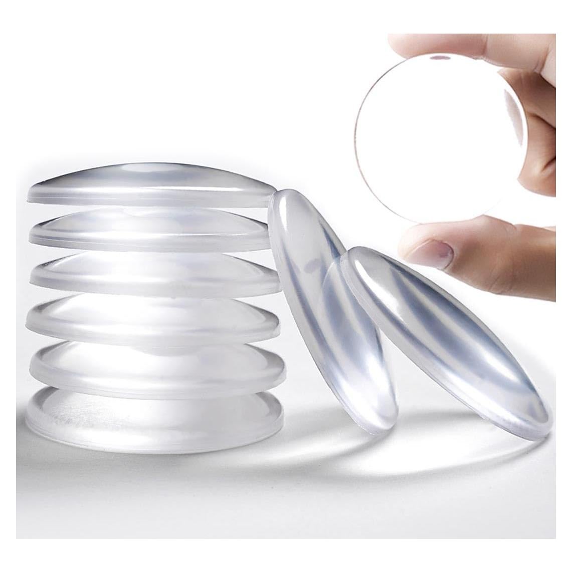 Topes de puerta Amasodaon transparentes 8 piezas 5.08 cm