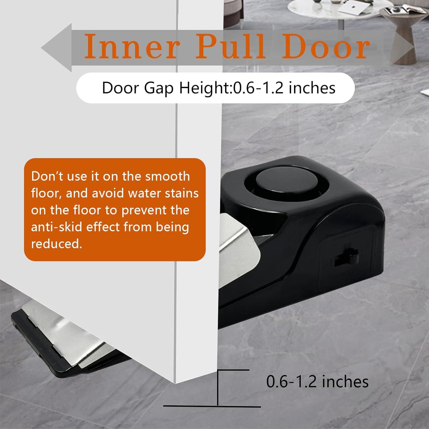 Paquete de 2 Alarmas de Puerta Portátiles HNHMT 120dB