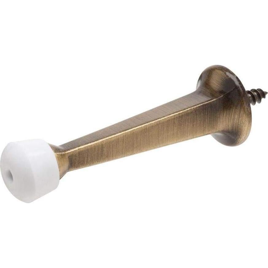 Topes de Puerta Litepak Metal Sólido 7.62 cm Latón Antiguo 8 Pzas