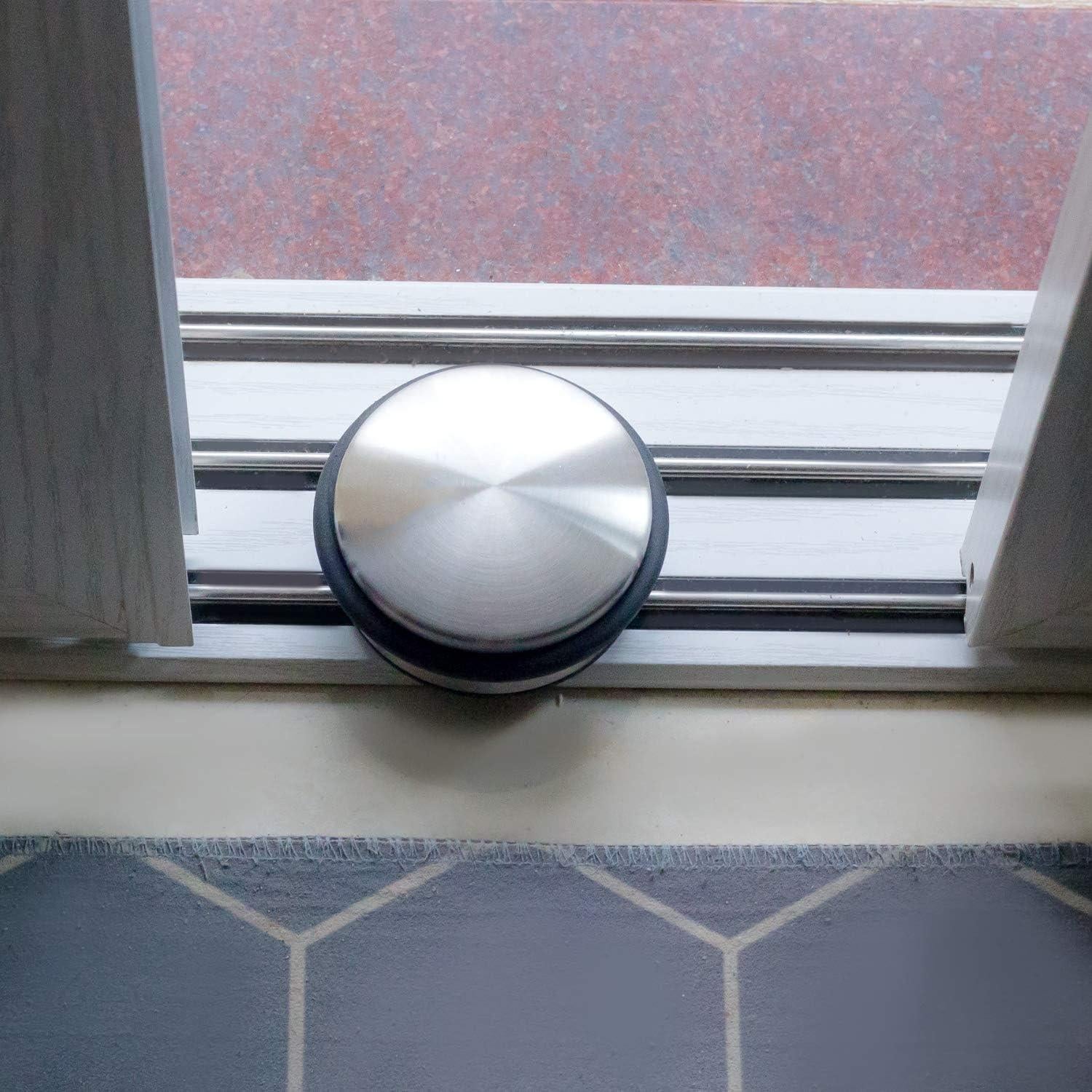 Tope de Puerta KINJOEK Acero Inoxidable Antideslizante 10cm