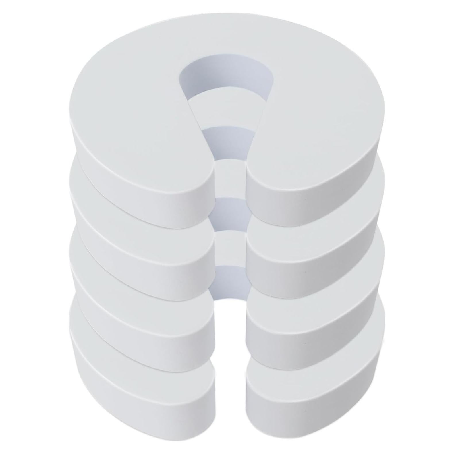 Protector de Puerta Jenbode - 4 Piezas Espuma Blanca Seguridad