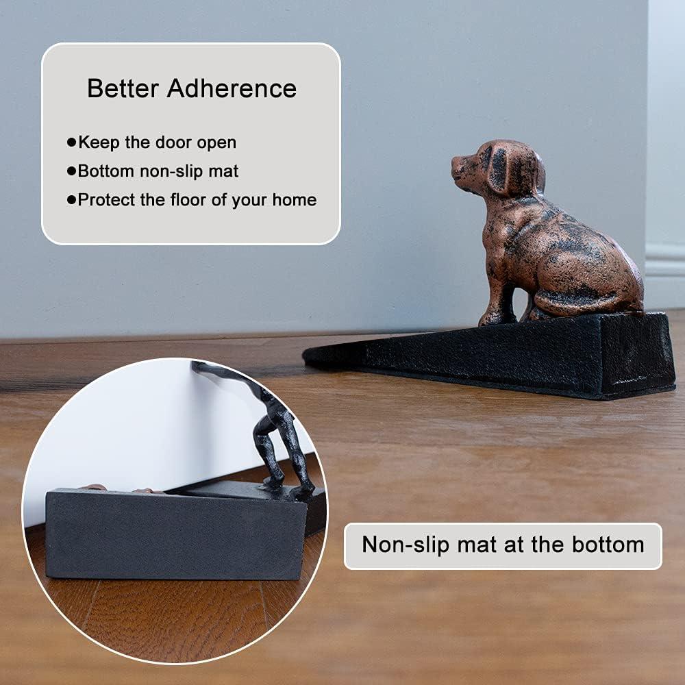 Tope de Puerta Decorativo Earl Diamond de Hierro Fundido 9.9x15.5 cm