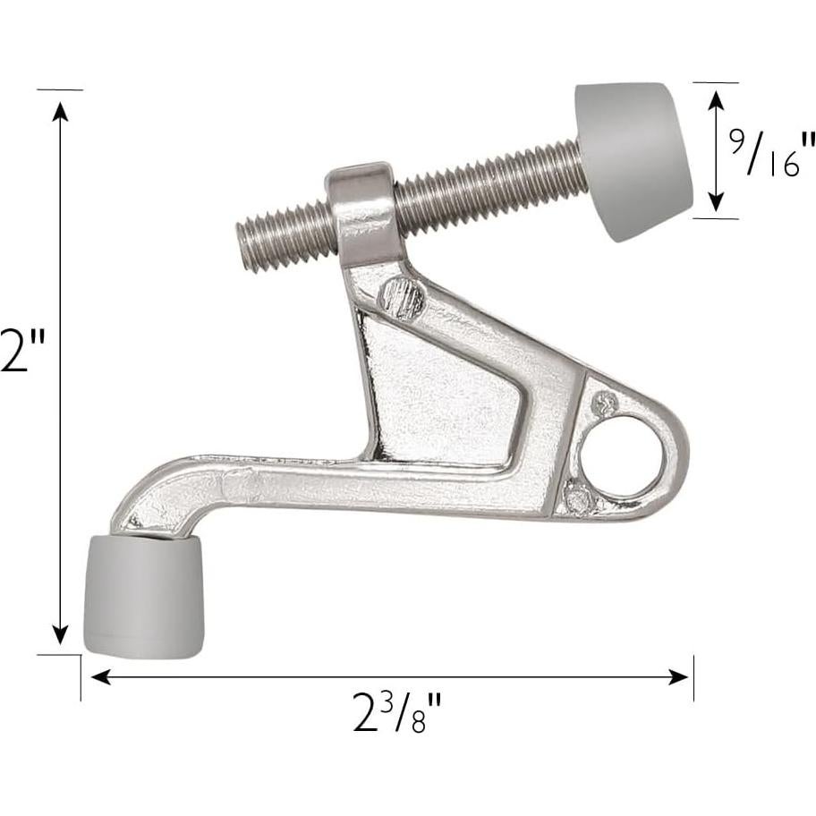 Parada de Puerta de Pasador de Bisagra Jumbo Design House 5 Pzas