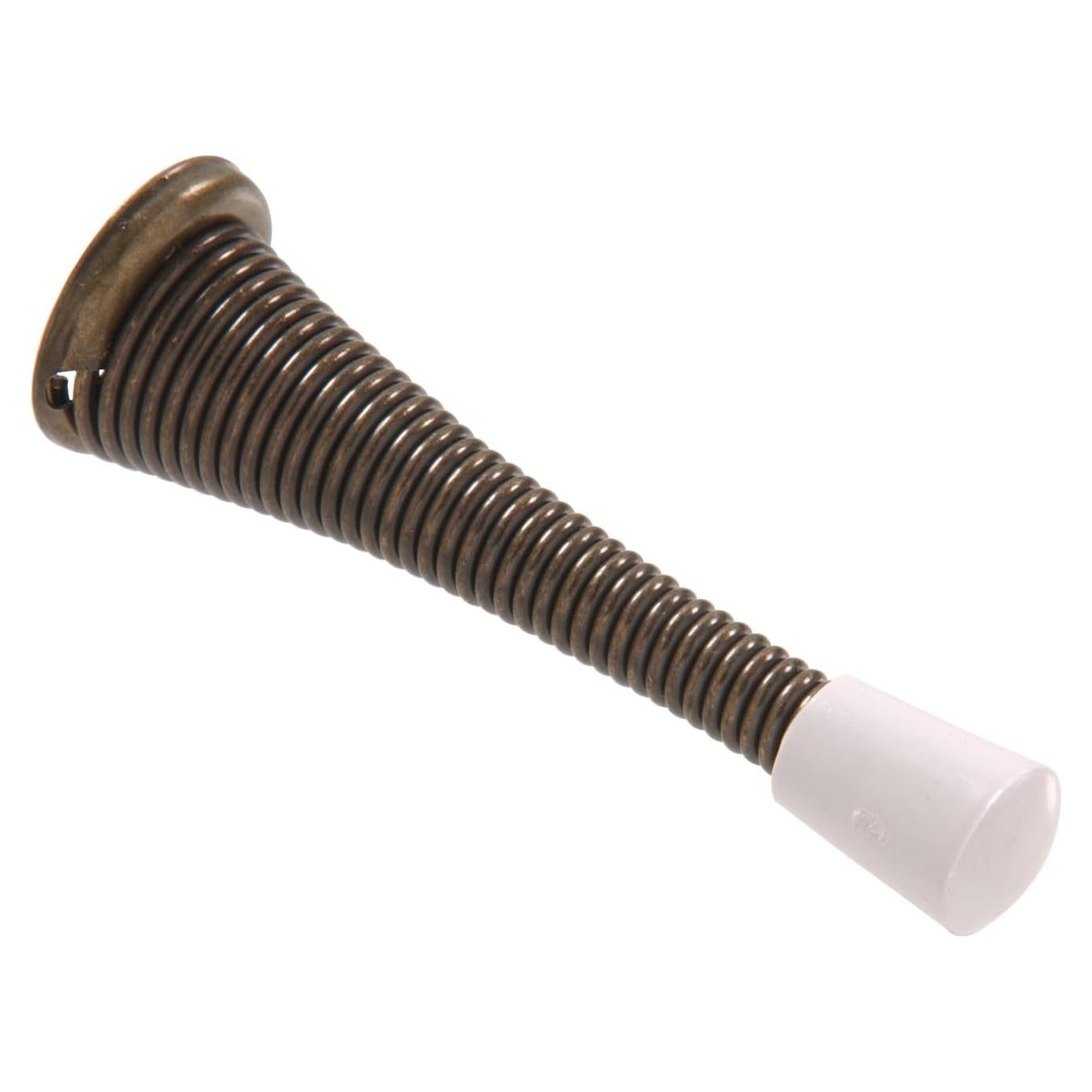 Topes de Puerta de Resorte Esenciales de Hardware - Bronce Antiguo - Paquete de 2