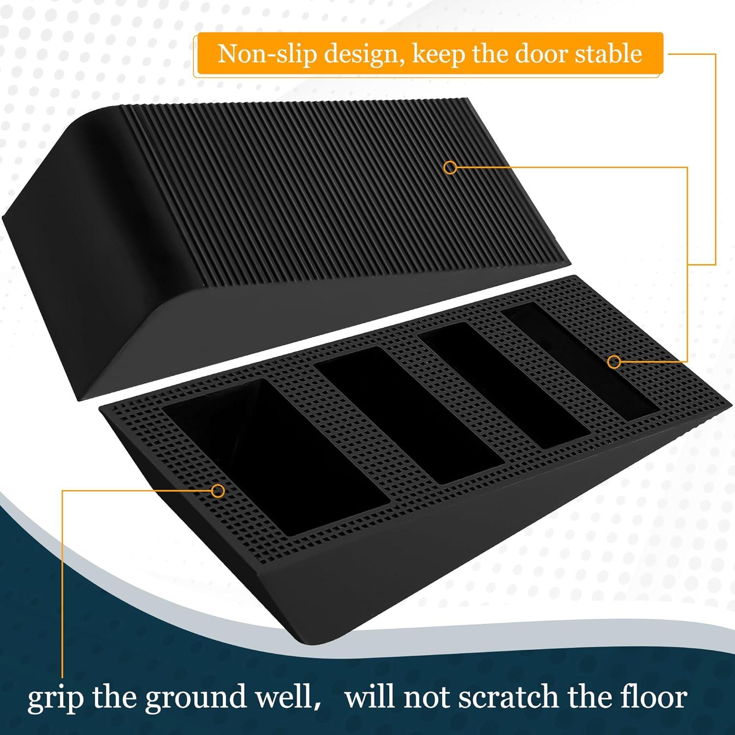 Cuñas de Goma Antideslizantes Hurdaos - Paquete de 2